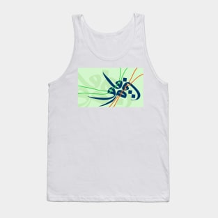 Arabic Abstract Art Tank Top